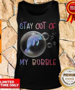 Premium Manatee Stay Out Of My Bubble Tank Top