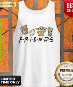 Premium Pooh Penguin Baby Yoda Baby Groot Friends TV Show Tank Top