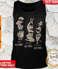 Awesome See No Evil Hear No Evil Speak No Evil Tank Top