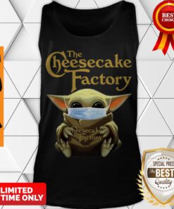 Official Star Wars Baby Yoda Hug The Cheesecake Factory Covid-19 Tank Top