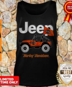 Funny Jeep Motor Harley Davidson Cycles Tank Top