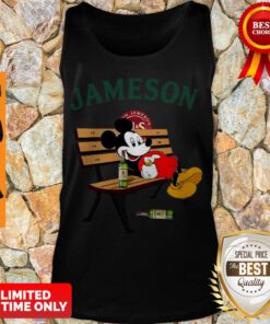 Pretty Mickey Mouse Drink Jameson Irish Whiskey Tank Top