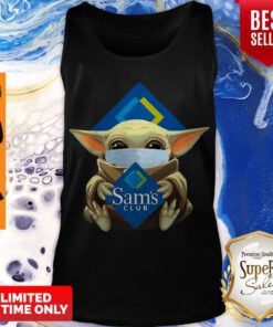 Premium Baby Yoda Mask Sam’s Club Coronavirus Tank Top