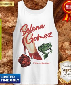 Nice Shoes Frog Rose Selena Gomez Tank Top