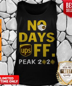 Nice UPS No Days Off Peak 2020 Covid-19 Tank Top