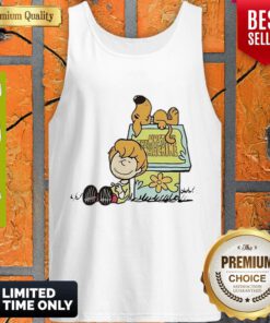 Top Scooby Doo Charlie Brown Snoopy’s House Tank Top