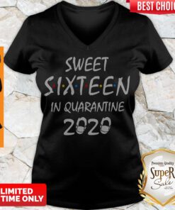 Official Sweet Sixteen In Quarantine 2020 V-neck