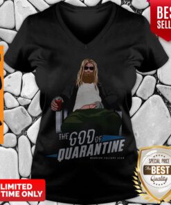 Pretty Fat Thor The God Of Quarantine Warrior Culture Gear V-Neck