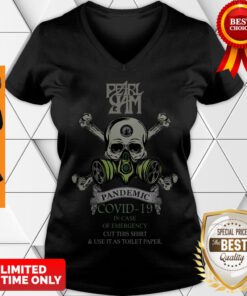 Pretty Pearl Jam 2020 Pandemic Covid-19 In Case Of Emergency V-neck