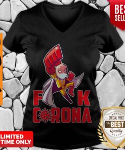 Official Saitaman Fuck Corona Covid-19 V-neck