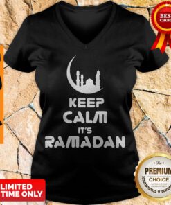 Official Keep Calm Its Ramadan V-neck