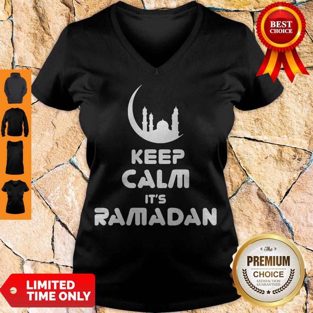 Official Keep Calm Its Ramadan V-neck Official Keep Calm Its Ramadan V-neck