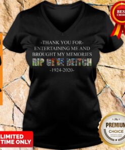 Top RIP Gene Deitch Thank You For Entertaining Me 1924 2020 V-neck