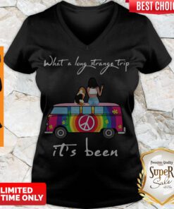 Pretty What A Long Strange Trip It’s Been Remy And Laviria V-neck