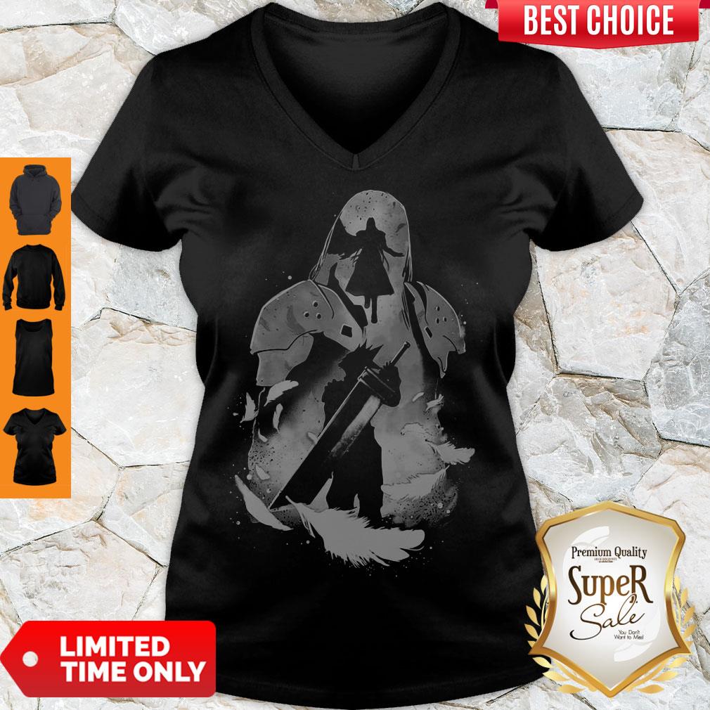 Official Sephiroth Final Fantasy Battle V-neck Official Sephiroth Final Fantasy Battle V-neck