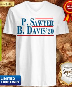 Nice P. Sawyer B. Davis 2020 Peyton Sawyer And Ann B. Davis V-neck