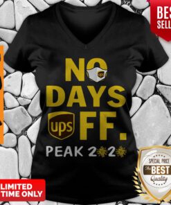 Nice UPS No Days Off Peak 2020 Covid-19 V-neck