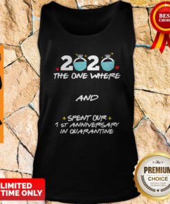 2020 Ring Mask The One Where And Spent Our 1st Anniversary In Quaratine Tank Top