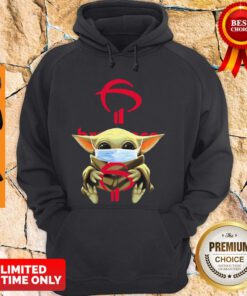 Baby Yoda Hug Banco Bradesco Mask Hoodie