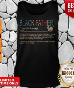 Black Father Definition Vintage Tank Top