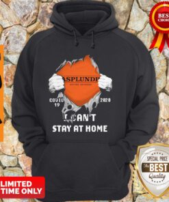 Blood Inside Me Asplundh Anytime Anywhere Covid-19 2020 I Cant Stay At Home Hoddie