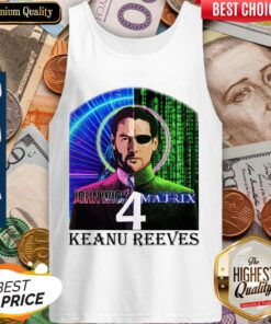 John Wick 4 Matrix Keanu Reeves T Tank Top