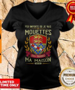 Peu Importe Ou Je Vais Mouettes Sera Toujours Ma Maison Provine V-neck