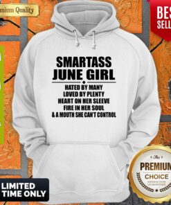 SMARTASS JUNE GIRL HOODIE