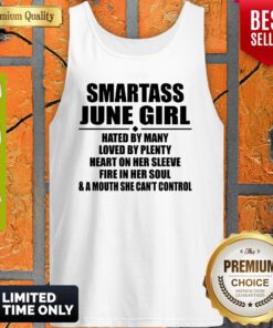 SMARTASS JUNE GIRL TANK TOP
