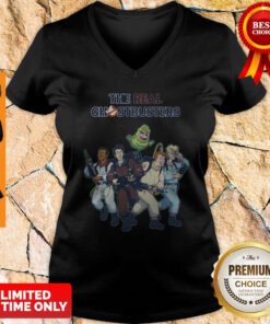 The Real Ghostbuster V-neck