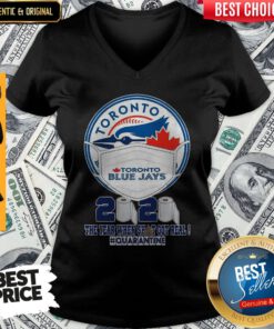 Toronto Blue Jays Face Mask 2020 The Year When Shit Got Real Quarantine V-neck