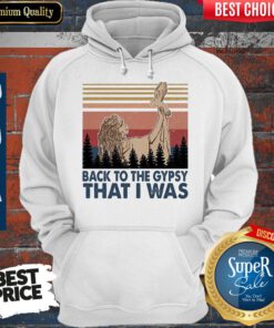 Woman Back To The Gypsy That I Was Vintage Hoodie