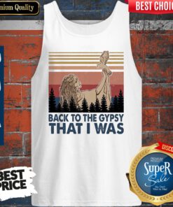 Woman Back To The Gypsy That I Was Vintage Tank Top