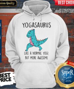 Yogasaurus Like A Normal Yogi But More Awesome Hoodie