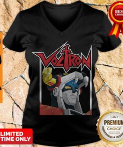 Awesome Defender Head Shot Voltron V-neck