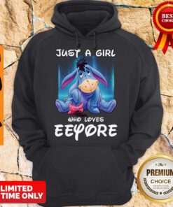 Awesome Just A Girl Who Loves Eeyore Hoodie