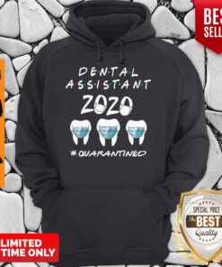 Dental Assistant 2020 #Quarantined Covid 19 Friends TV Show Hoodie