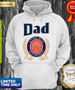 Funny Dad A Fine Lineman And Patriot Father's Day Hoodie