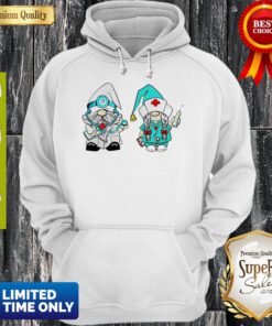 Funny Gnomes Nurse Quarantine Hoodie