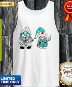 Funny Gnomes Nurse Quarantine Tank Top