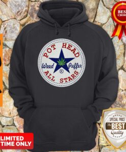 Awesome Pot Head Weed Puffer All Stars Hoodie