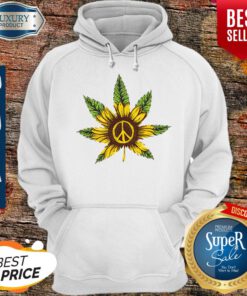 Grass Sunflower And Peace Hoodie