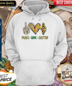 Perfect Peace Love Cactus Diamond Hoodie