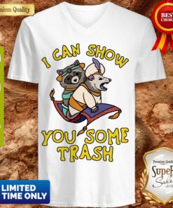 Nice I Can Show You Some Trash Racoon Possum V-neck