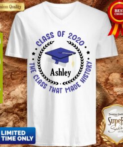 Official Ashley Class Of 2020 The Class That Made History V-neck