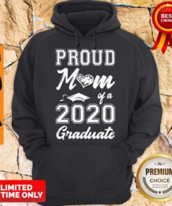 Official Proud Mom Of 2020 Graduate Hoodie