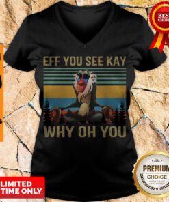 Official Rafiki Eff You See Kay Why Oh You Vintage V-neck
