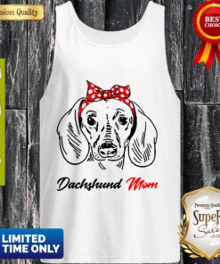 Pretty Dachshund Mom Tank Top
