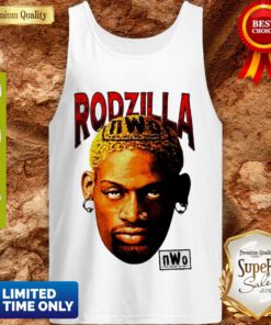 Pretty Dennis Rodman Rodzilla Retro Wrestling Tank Top