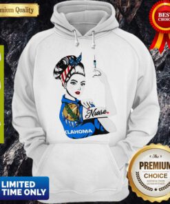 Pretty Oklahoma Tattoo Nurse Hoodie